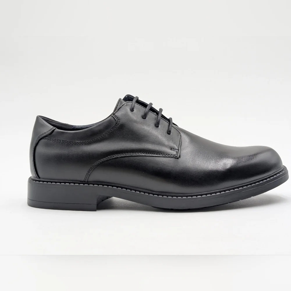 NWT Bruno Marc Oxford Classic Black Men Dress Shoes Sz US 8.5 | EU 41.5 Lace-Up